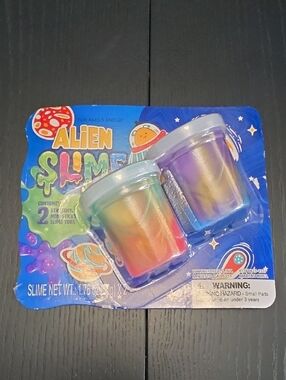 Alien Slime Kids Bath & Play - Rainbow Multi Color (2-Pack)